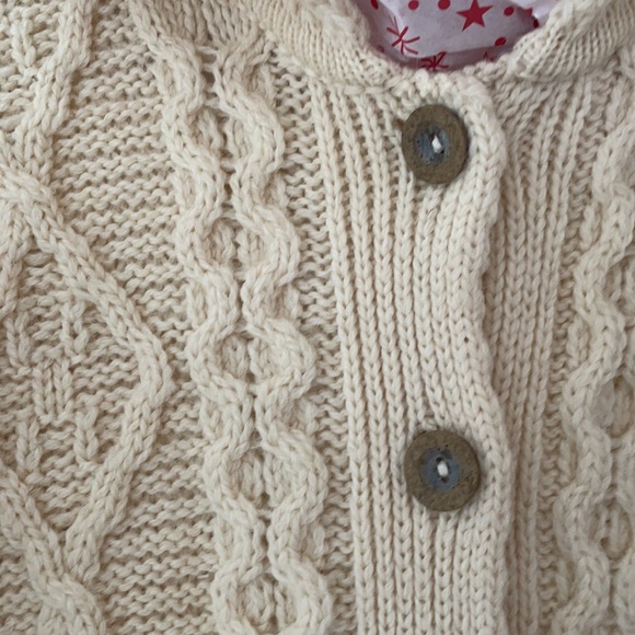 Irish Knit Wool Sweater - Picture 2 of 9